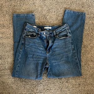Pacsun boyfriend jeans, size 26, dark blue
